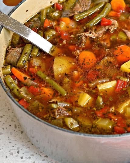 VEGETABLE BEEF SOUP