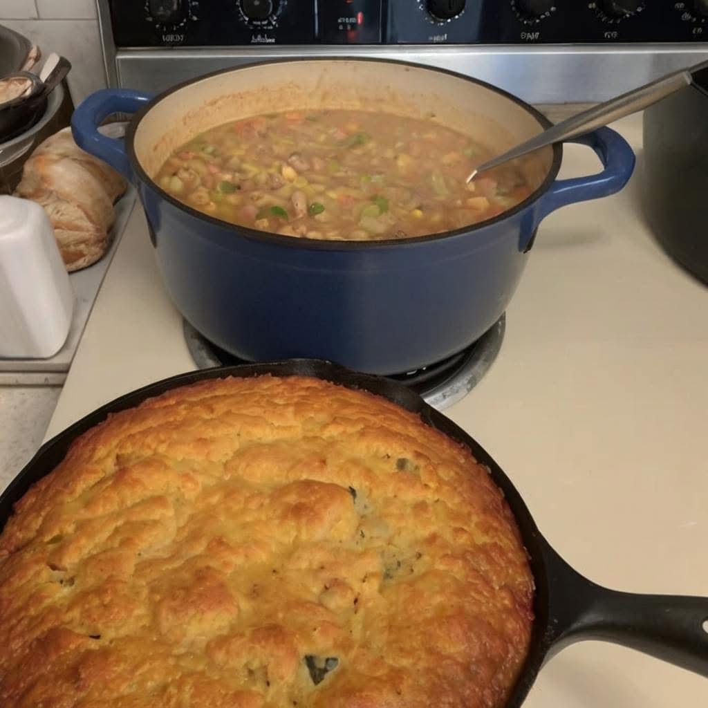 beans and cornbread