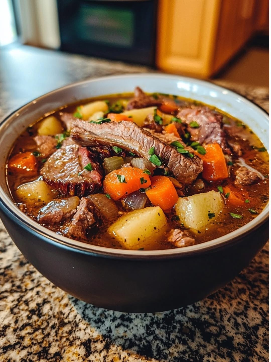 Apple Carrot Beef Rib Soup