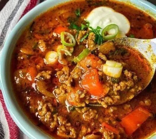 Cheesy Taco Soup