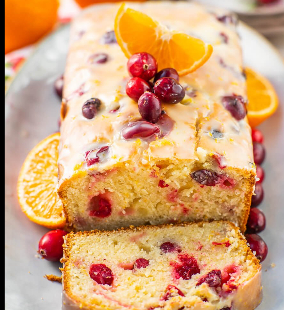 Cranberry orange bread