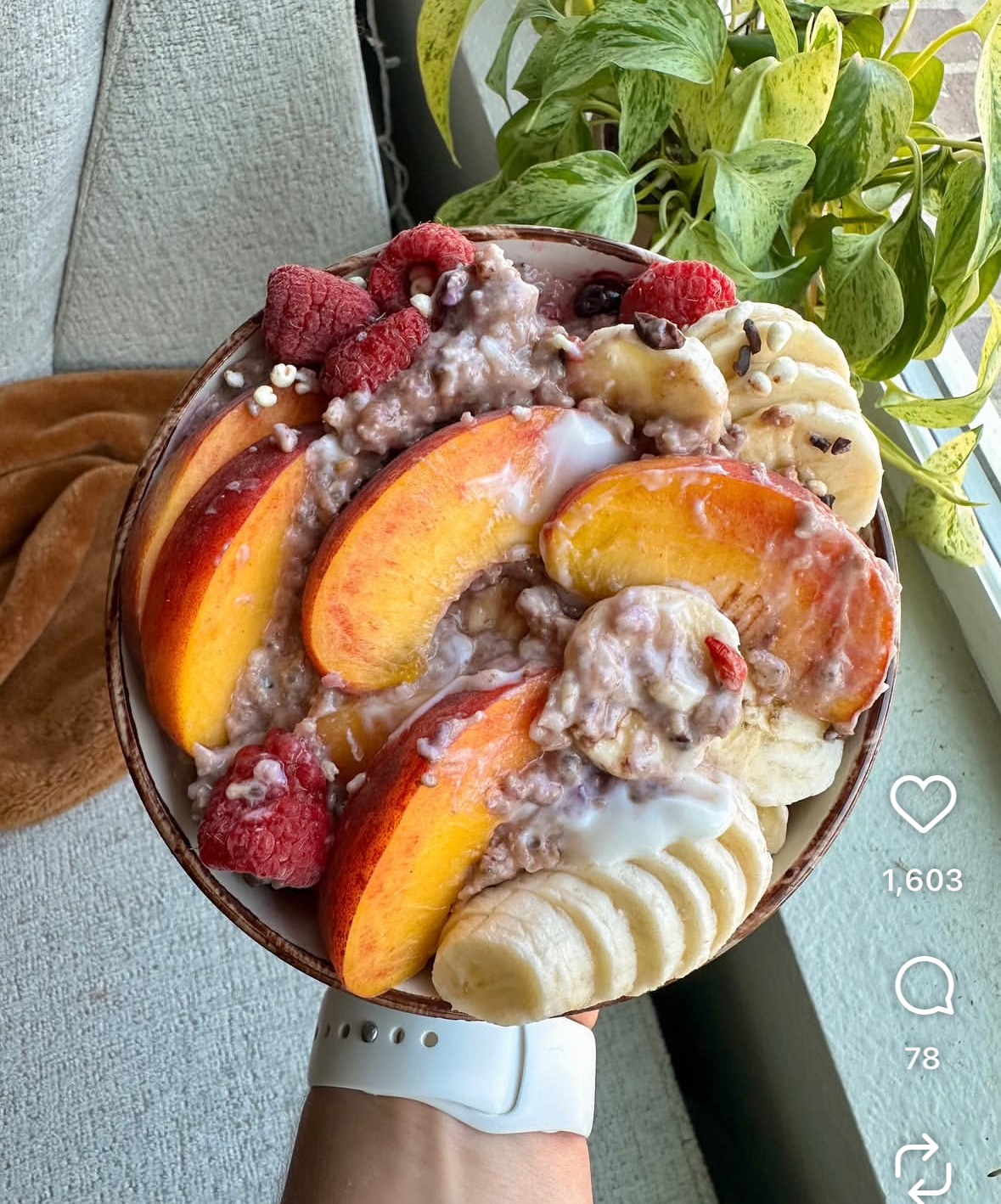 Weight Watchers Fruit & Yogurt Bowl