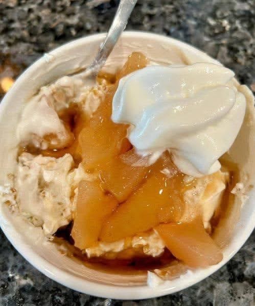 Weight Watchers No-Bake Oat Apple Pie – 2 points