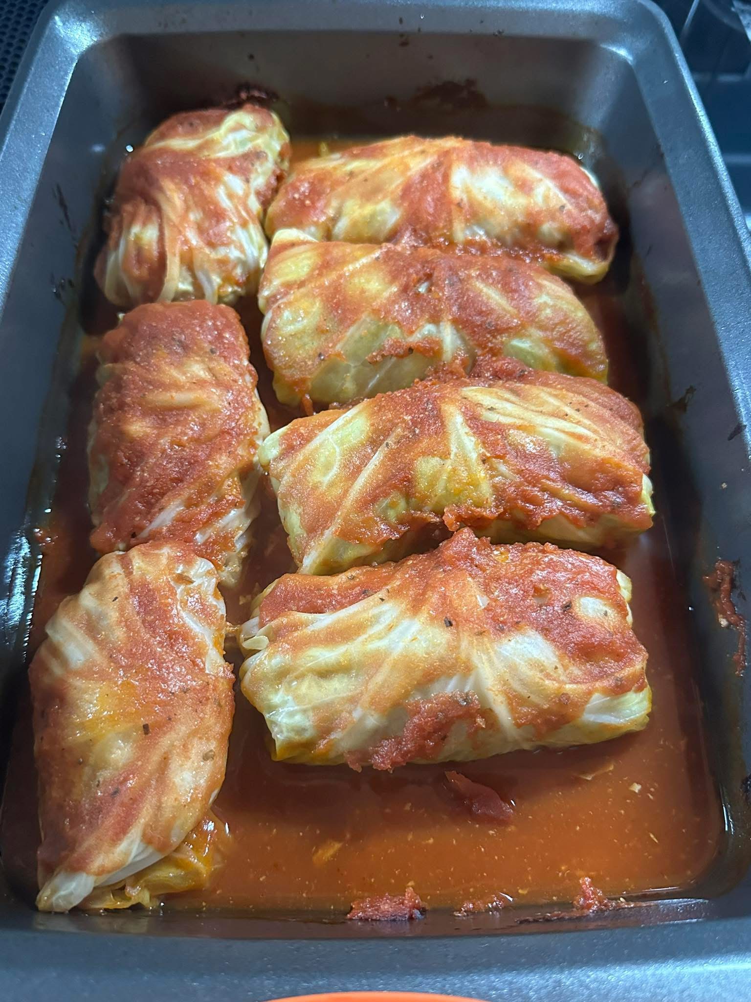 Weight Watchers Savory sweet Easy stuffed cabbage rolls – 2 points