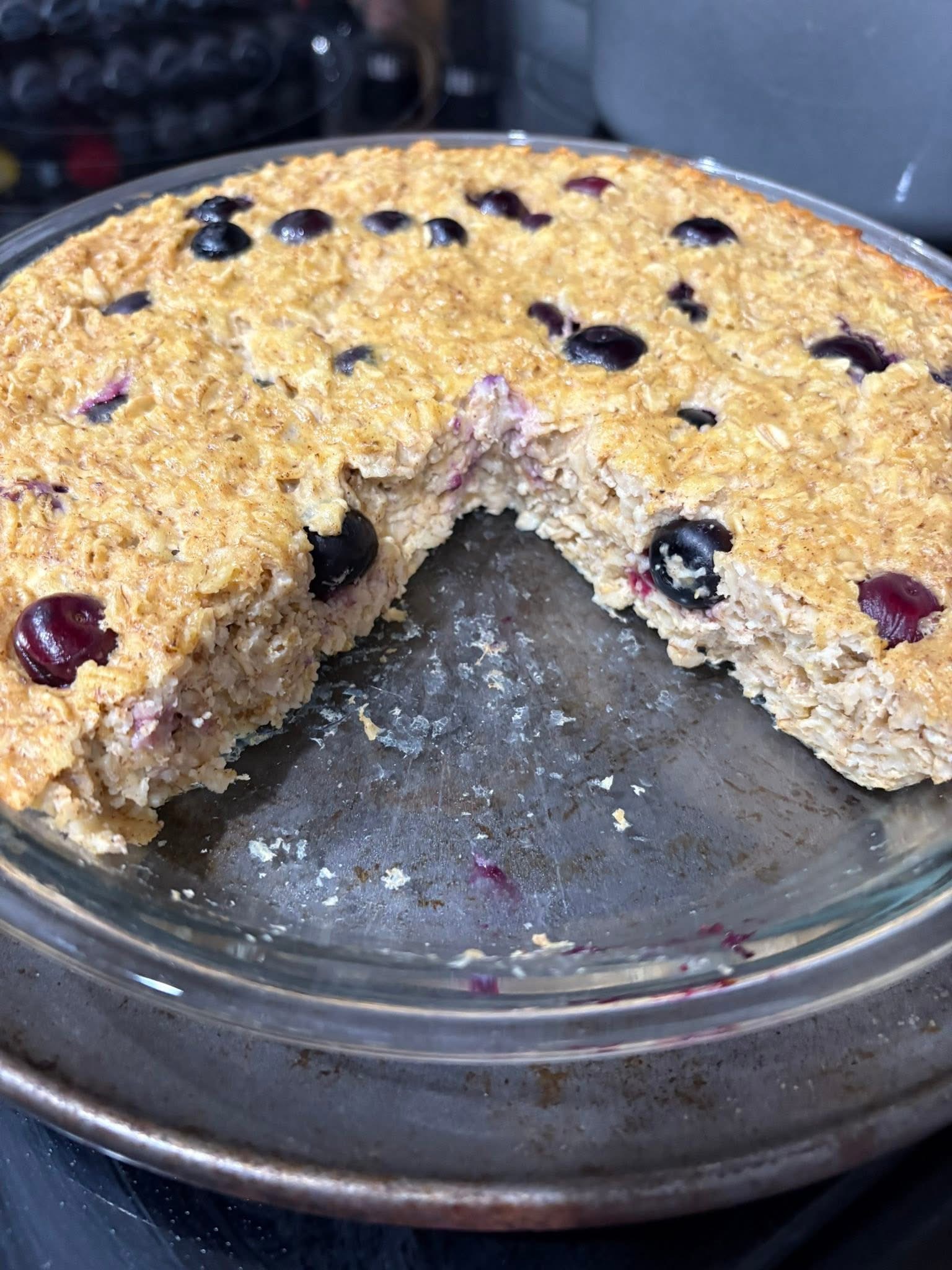 Weight Watchers Blueberry Oatmeal Bake