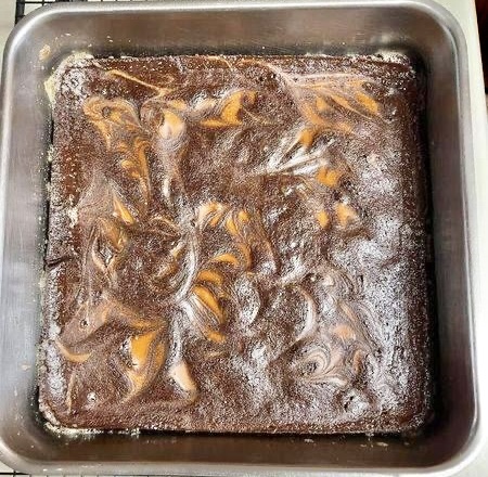 Weight Watchers Peanut Butter Swirl Brownies