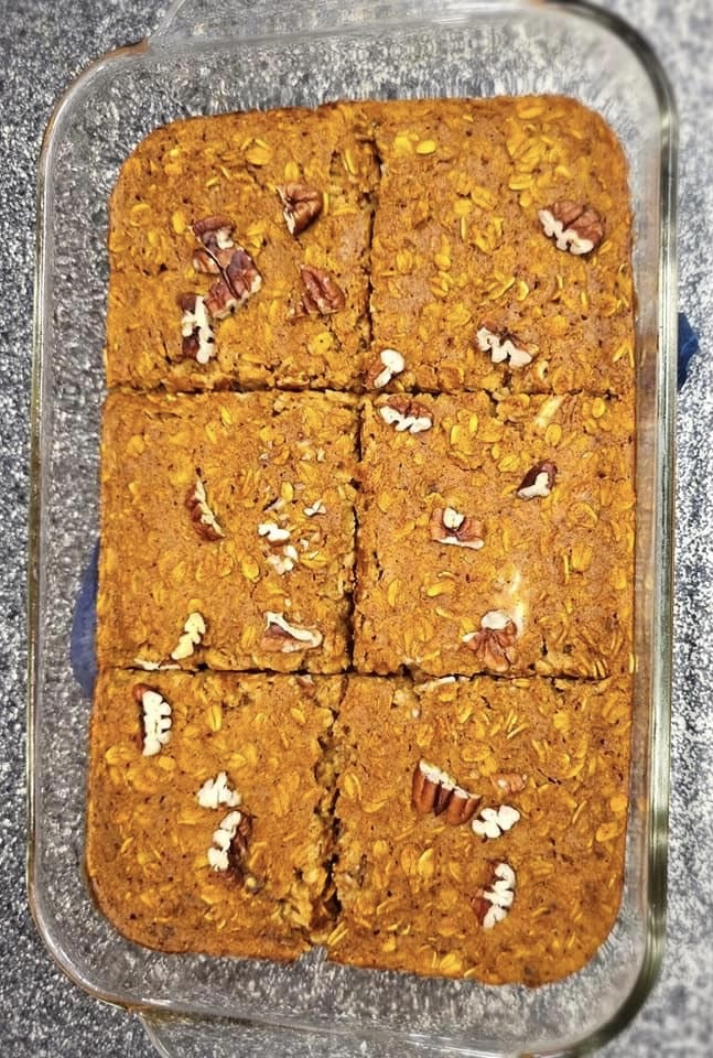 Weight Watchers Pumpkin Oat Bars Recipe