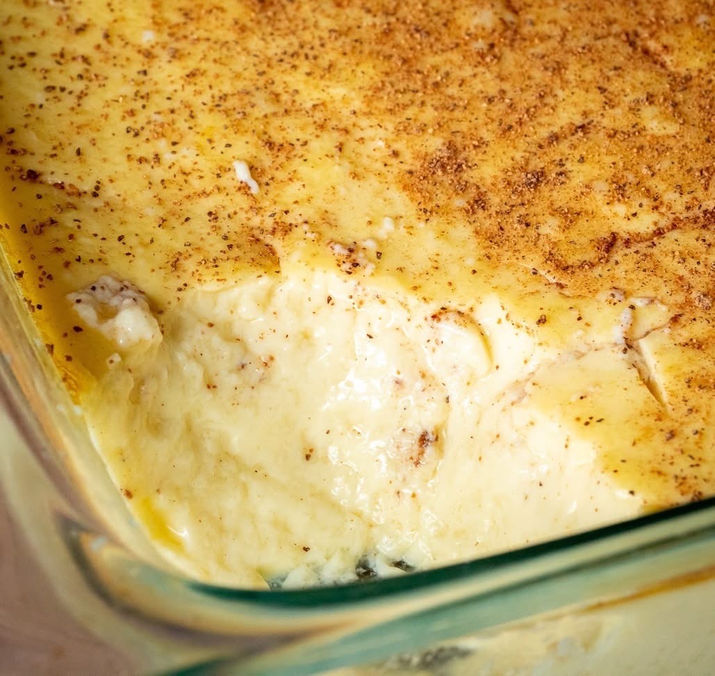Amish Baked Custard