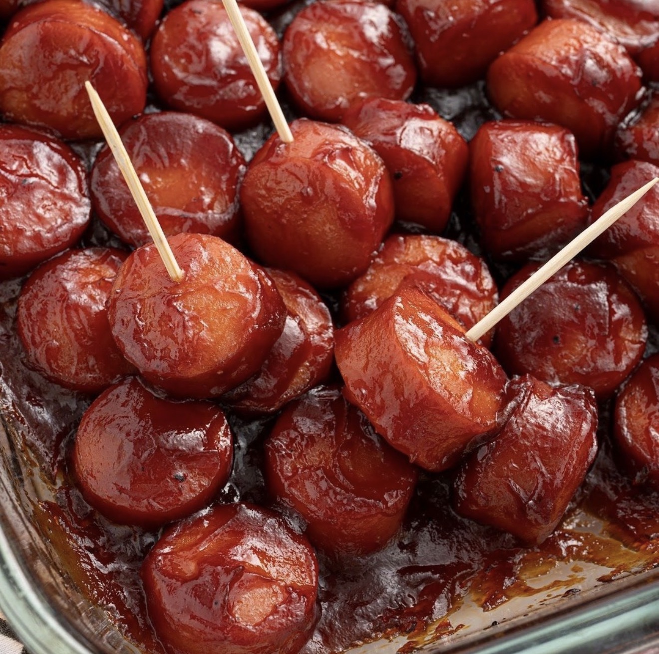 Crockpot Apple Butter BBQ Little Smokies