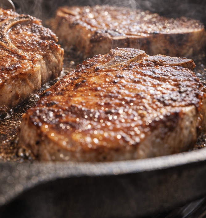 Slow Cooker 4-Ingredient Brown Sugar Pork Chops