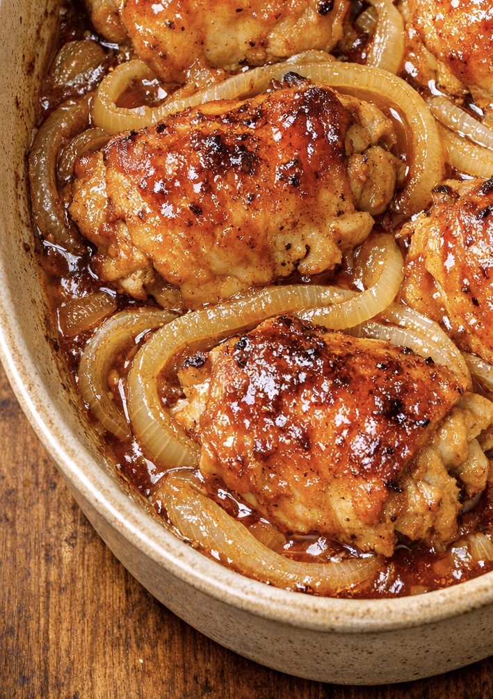 Oven Baked 3-Ingredient Chicken Charleston