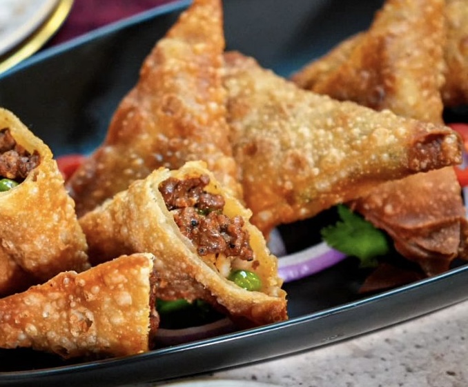 Crispy Beef Samosas