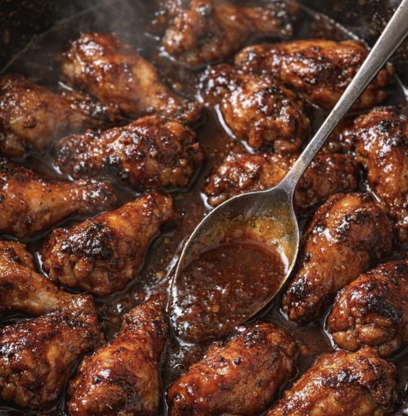 3-Ingredient Slow Cooker Memorial Weekend Chicken Drumettes