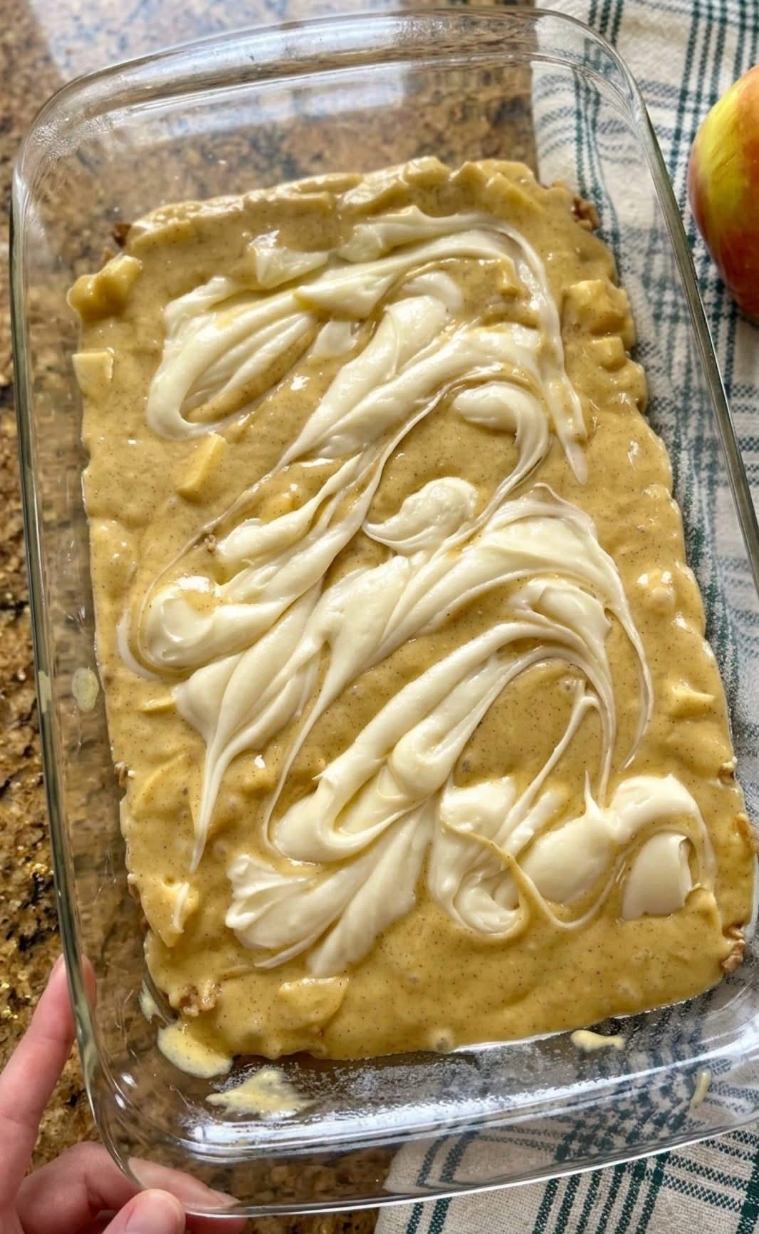 Apple Earthquake Cake