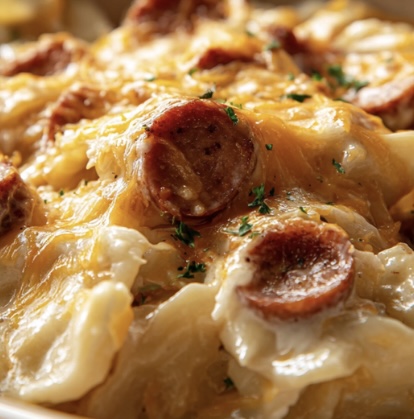 Slow Cooker Pierogi Casserole