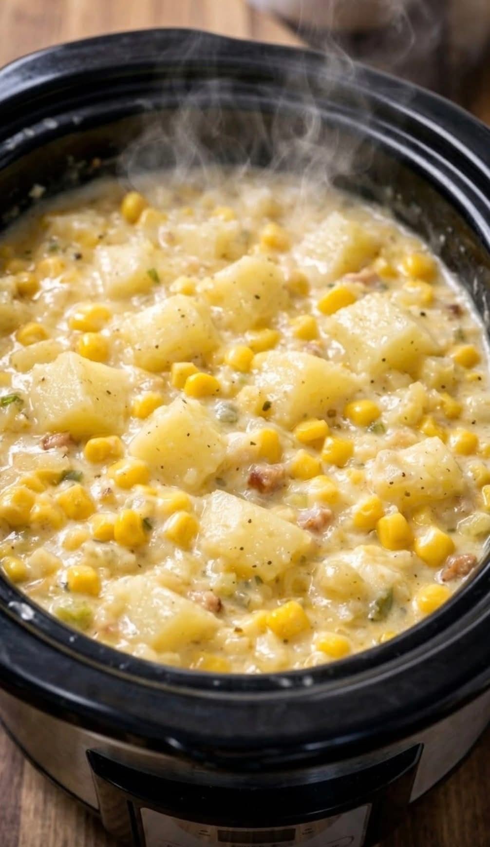Slow Cooker Corn And Potato Chowder