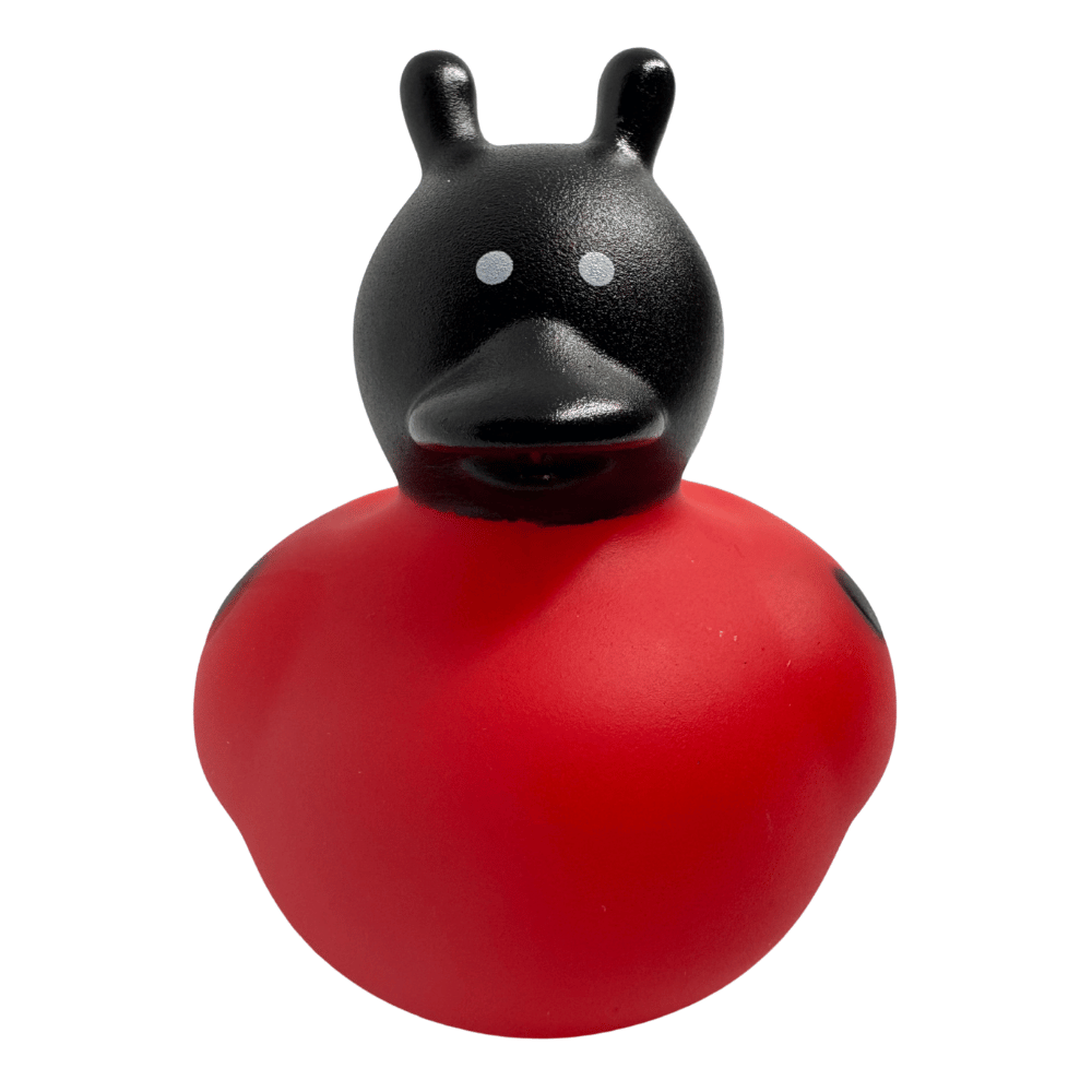 LADYBUG RUBBER DUCKY