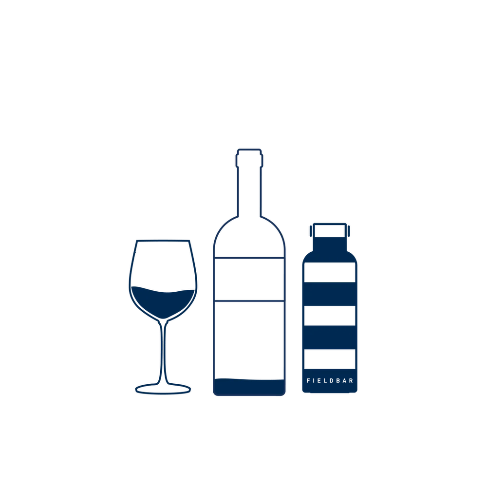 Almost an entire bottle of wine 650ml