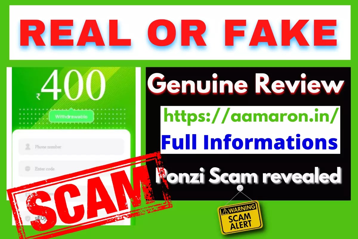 Amaron earning app is real or fake