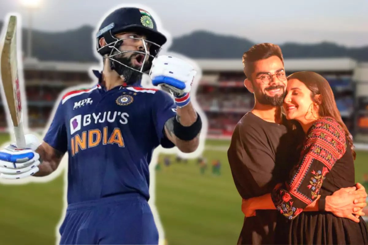 Anushka reaction on Virat Century