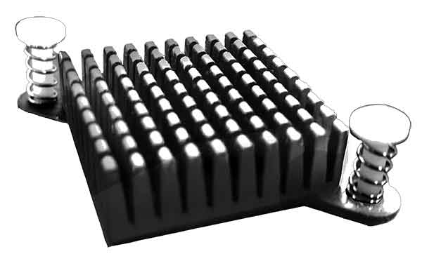 push pin heatsink