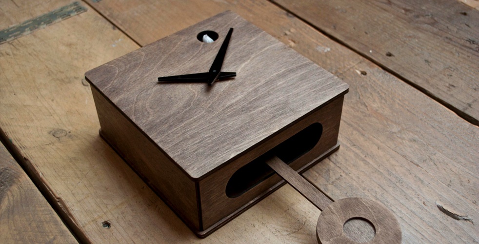Handmade Modern Cuckoo Clock Cool Material