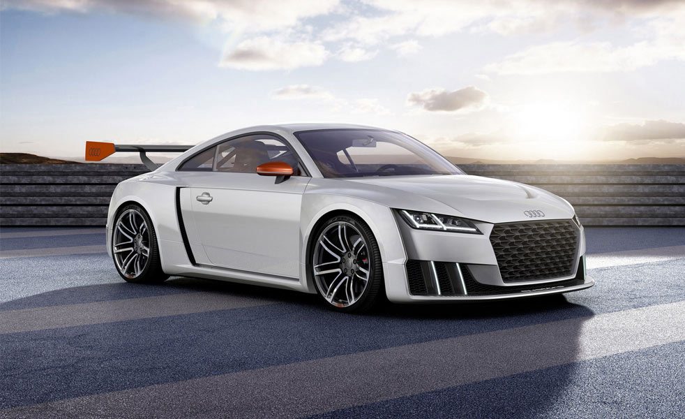 We're going to pick a car and find five cool things to talk about. Audi Tt Clubsport Turbo Concept Cool Material