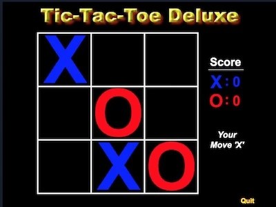 Tic Tac Toe Deluxe - Cool Math Games 4 Kids