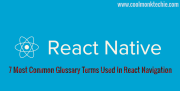 A Short Note - 7 Most Common Glossary Terms Used In React Navigation