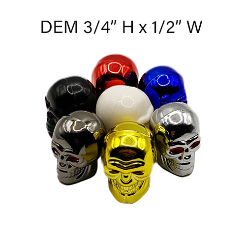Skull Head Knobs - coolorcaps