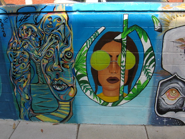 The cool murals of Artist Alley in Oceanside! – Cool San Diego Sights!
