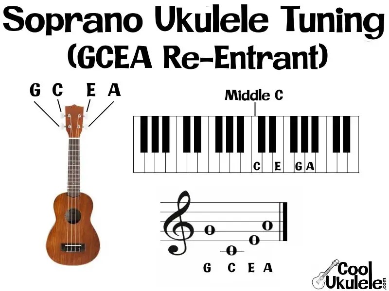 Bass Ukulele Tuning Standard Notes Eadg Epic Guide Coolukulele Then tighten each string while plucking it until the strings pitch and the videos pitch match.