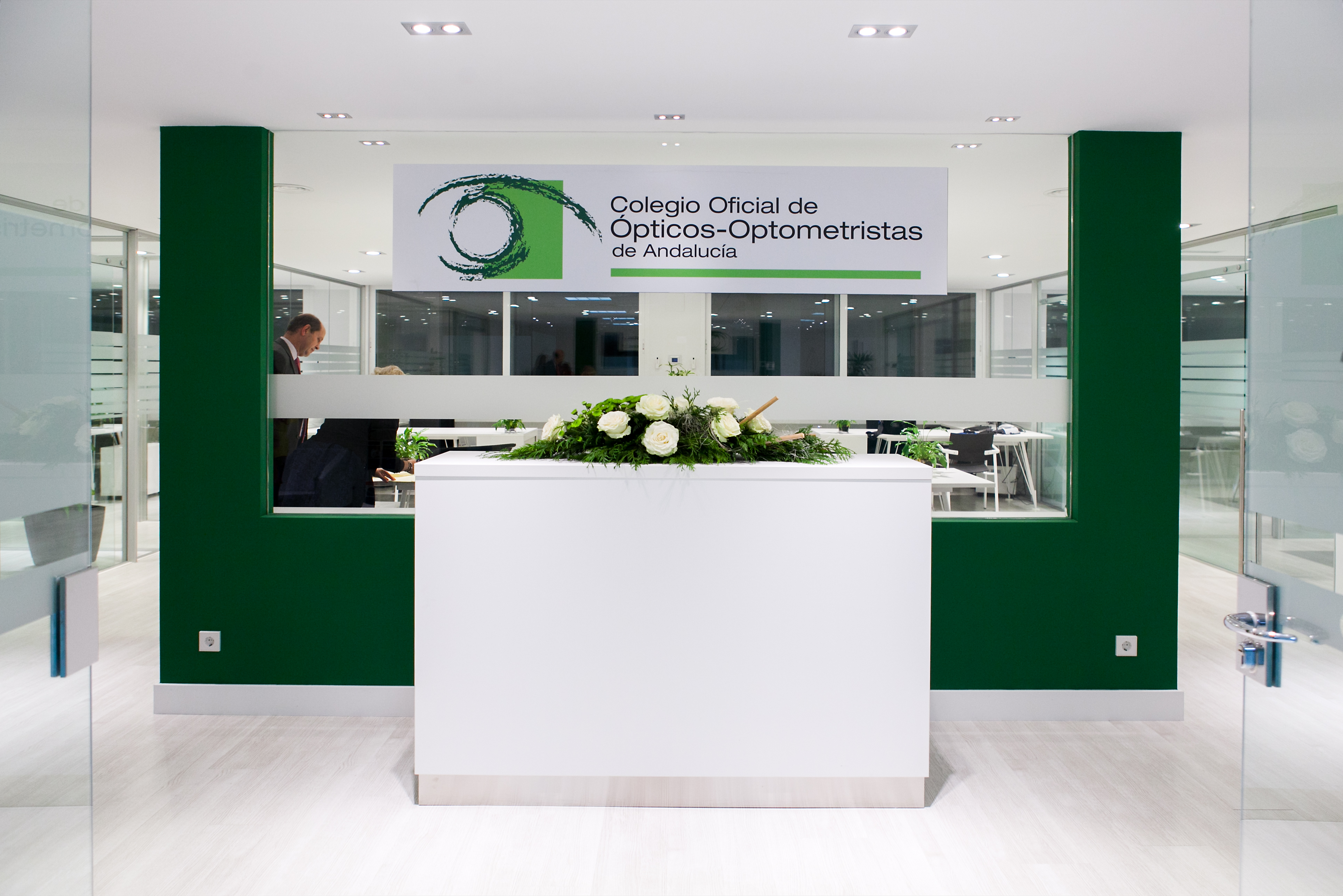 Recepción de la renovada sede