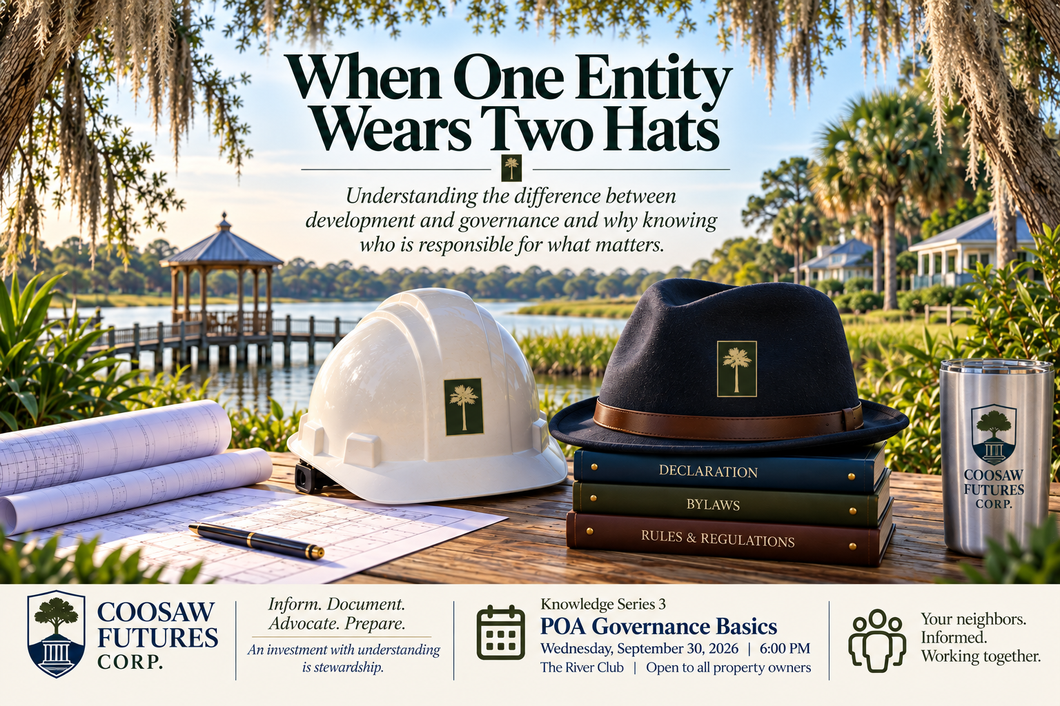 When One Entity Wears Two Hats