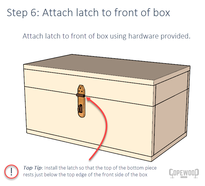 Wooden Lock Box Free Step By Step Build Plans Copewood