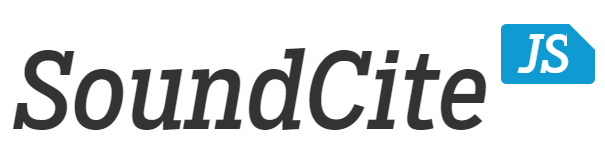 Logo for SoundCiteJS.