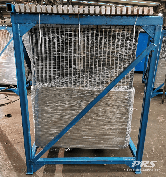 Anode packaging (side view)