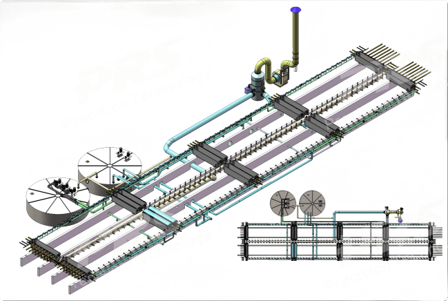 45,000TPA Piping System