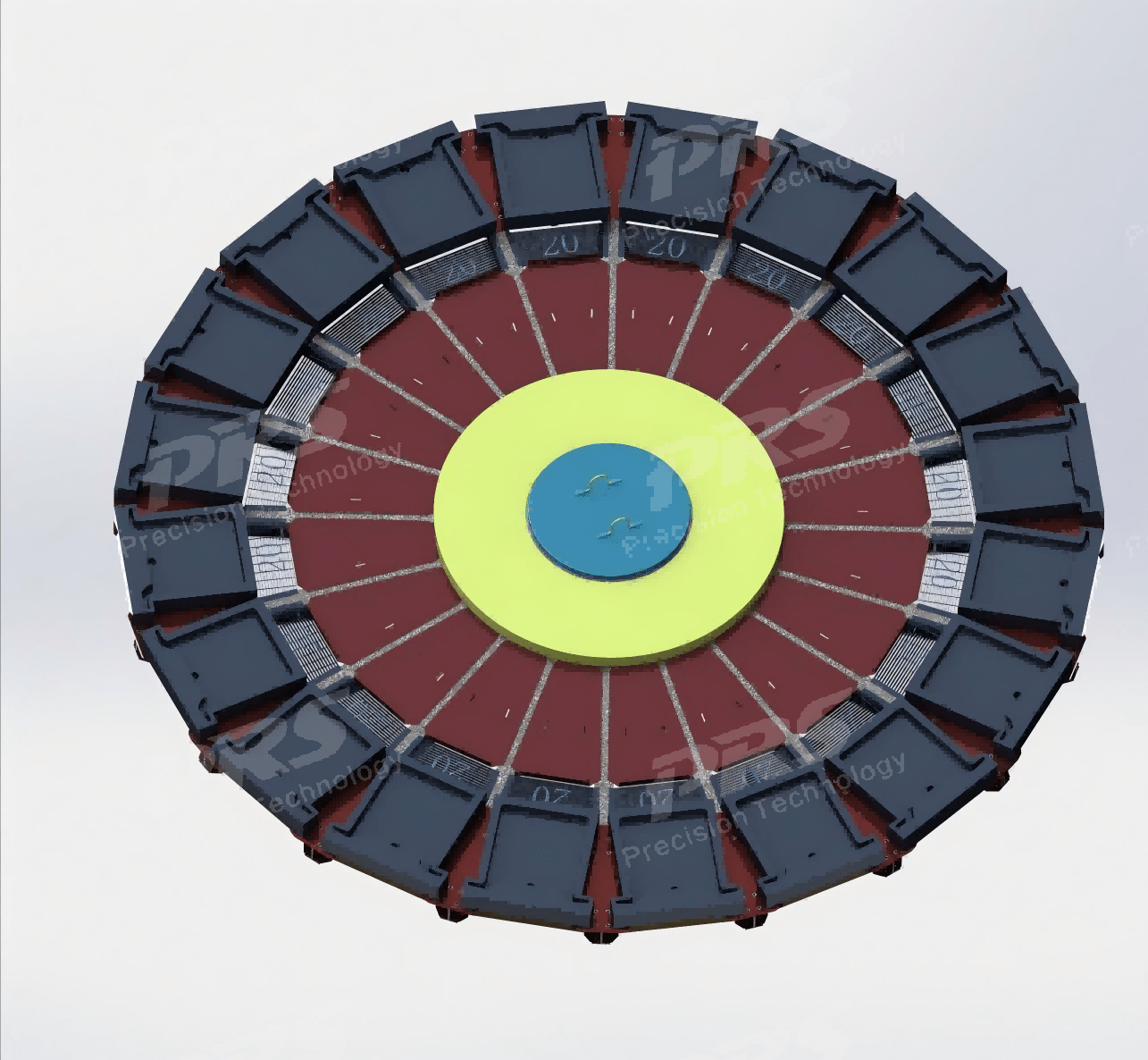 Casting Wheel Center System