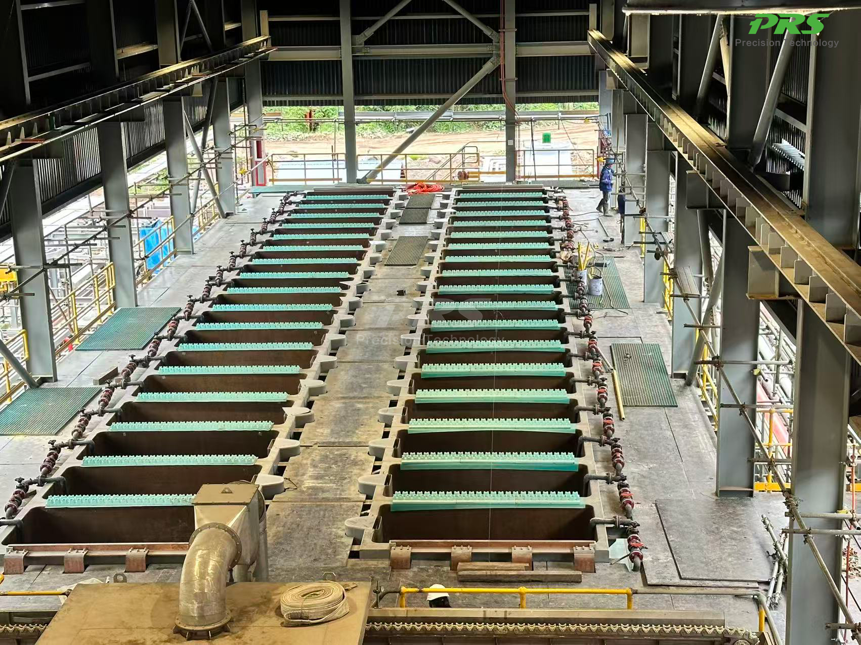 Electrolytic Cell Capping Board Assembly View
