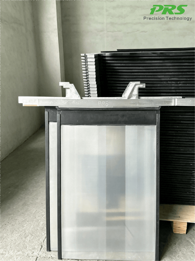 Aluminum cathode plates