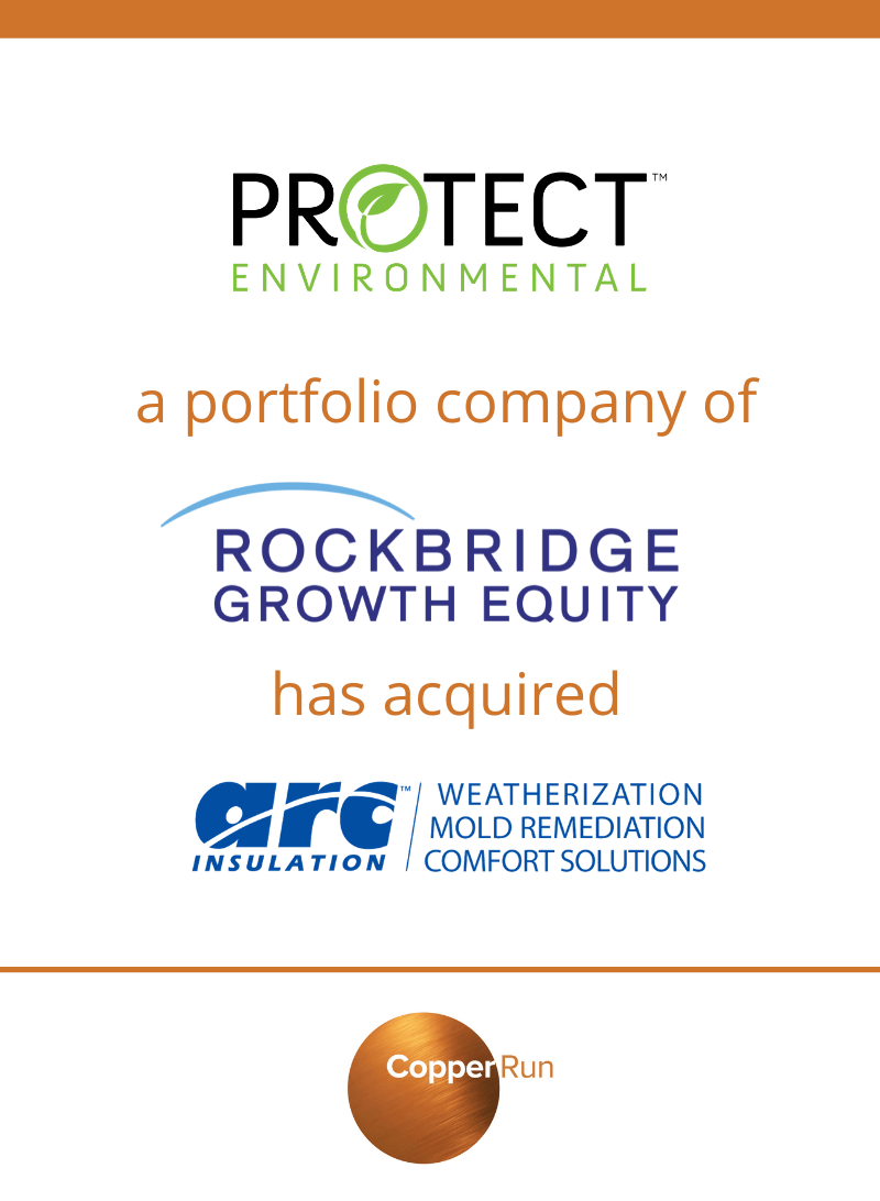 Protect Environmental, a portfolio company of Rockbridge Growth Equity, has acquired ARC Insulation