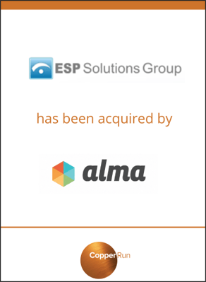 ESP Solutions Group has been acquired by Alma