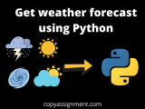 Get Weather Forecast Using Python Copyassignment