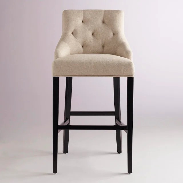 COST PLUS LINEN LYDIA BARSTOOL