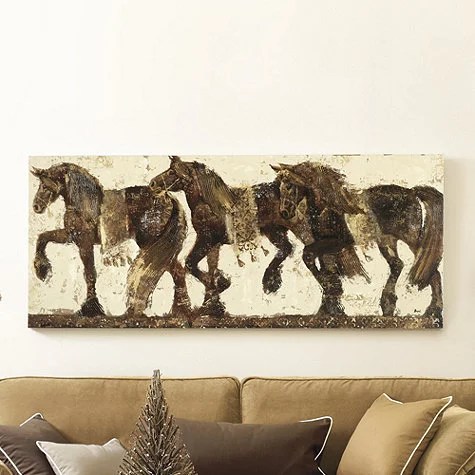 BALLARD DESIGNS FRIESIANS GICLEE PRINT
