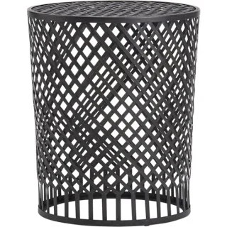 CRATE AND BARREL BRAIDEN SIDE TABLE