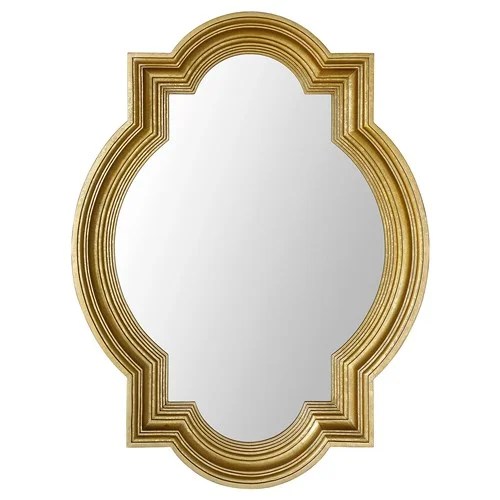 ZINC DOOR GOLD LEAF MIRROR