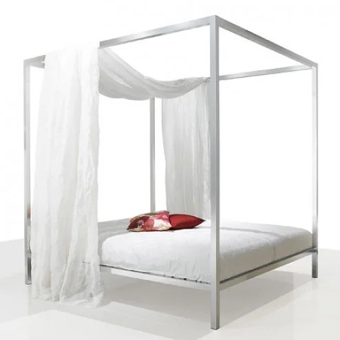 MDF Italia Aluminium Canopy Bed