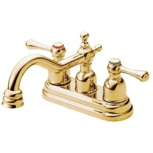National Builder Supply Danze Opulence Centerset Bathroom Faucet Polished Brass
